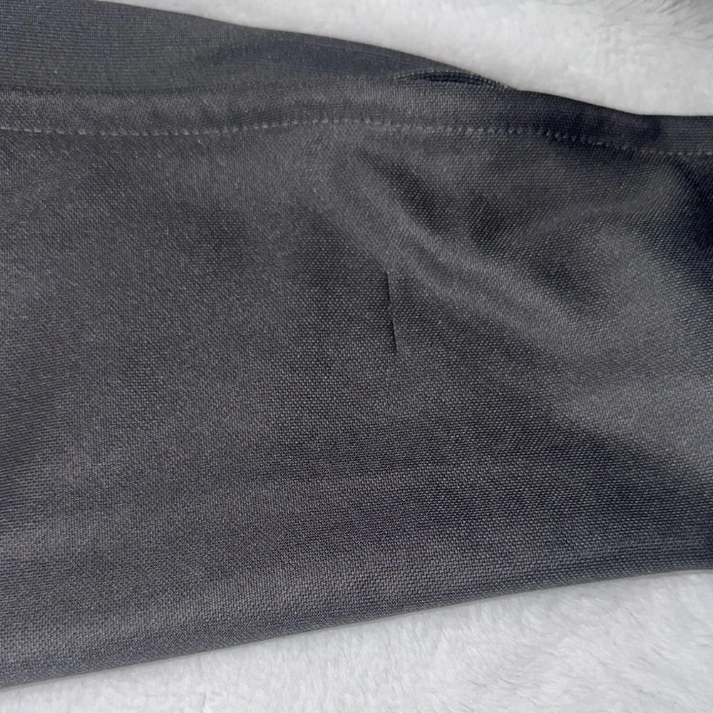 Adidas 2XL Gray Windbreaker Jacket with Signature Stripes